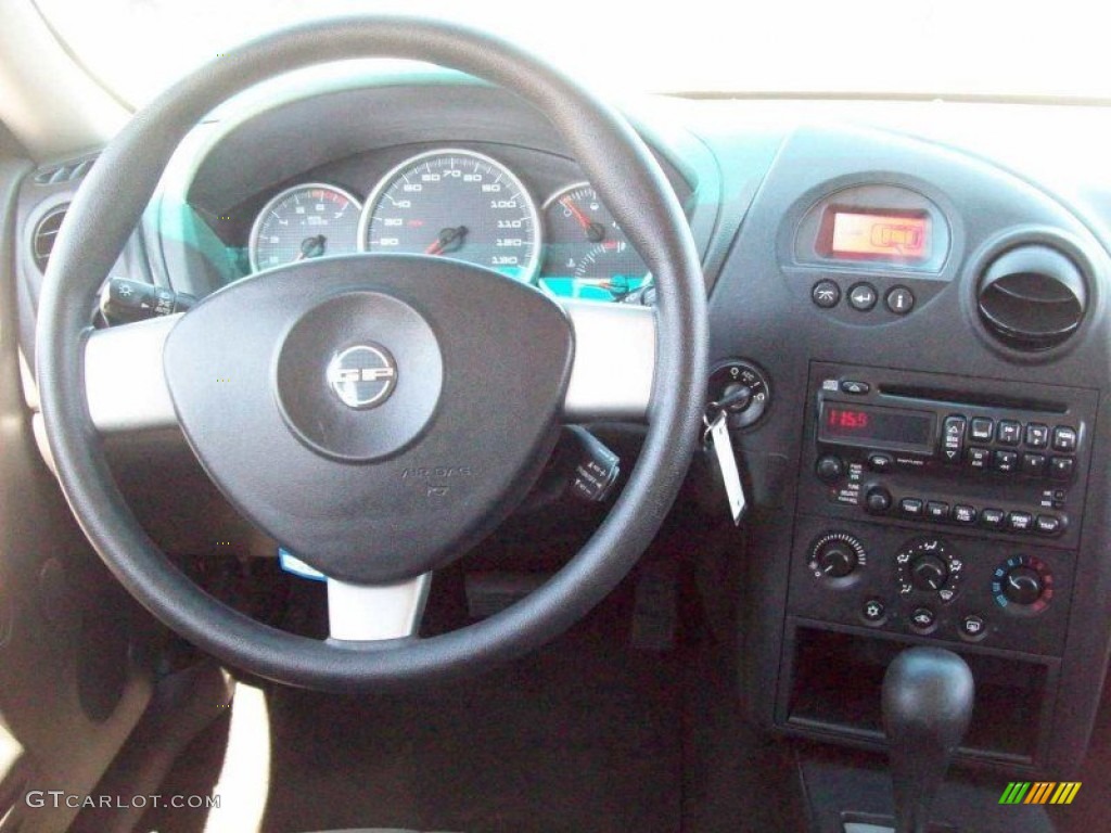 2005 Pontiac Grand Prix Sedan Dark Pewter Steering Wheel Photo #63262513