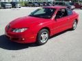 2005 Victory Red Pontiac Sunfire Coupe  photo #10