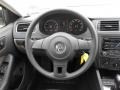 2012 Volkswagen Jetta Latte Macchiato Interior Steering Wheel Photo