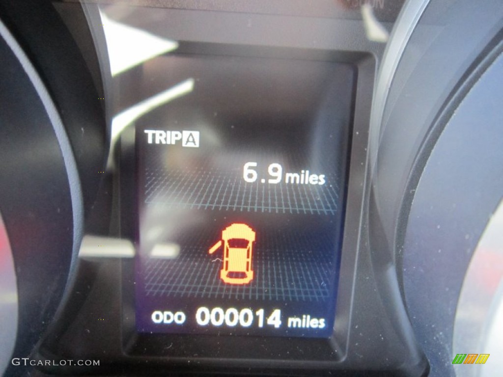 2012 Outlander GT S AWD - Cosmic Blue Metallic / Black photo #13