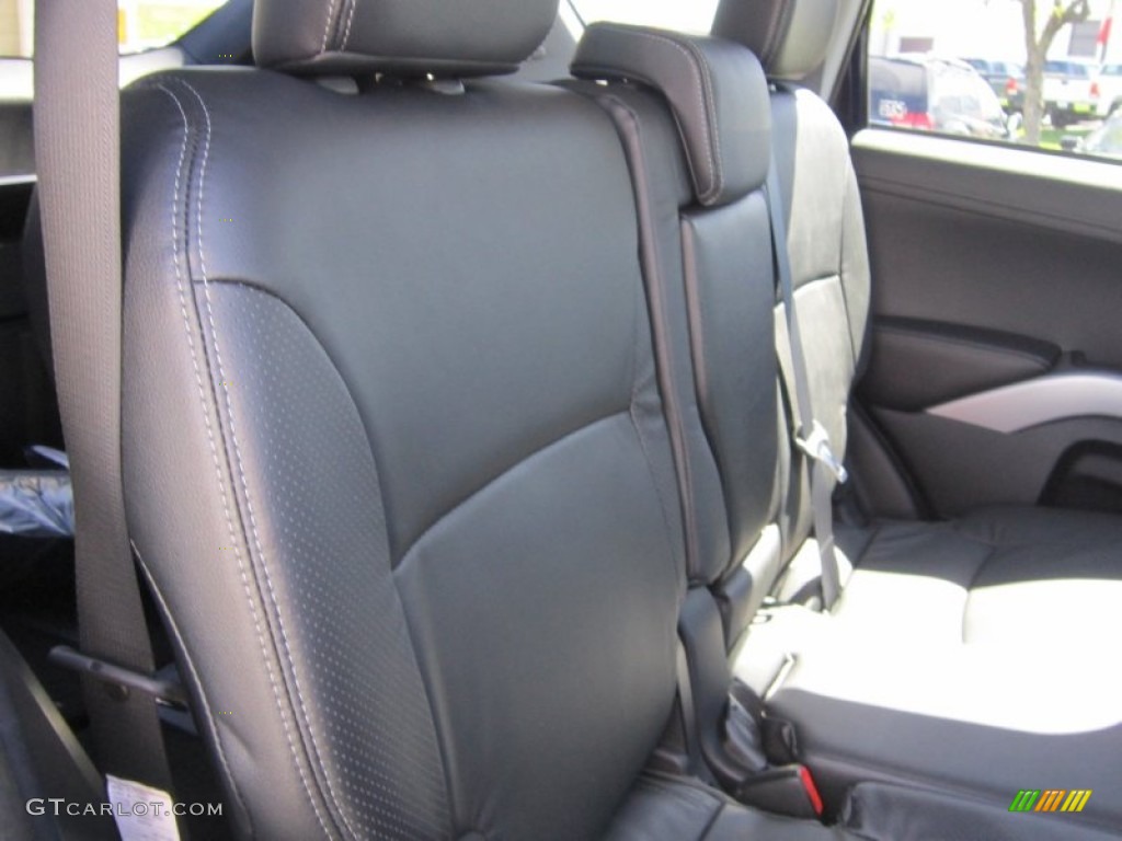 2012 Outlander GT S AWD - Cosmic Blue Metallic / Black photo #31