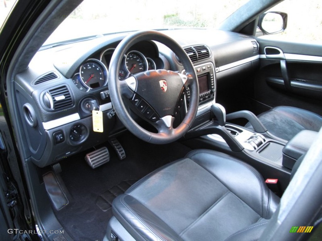 Black Interior 2008 Porsche Cayenne GTS Photo #63265420