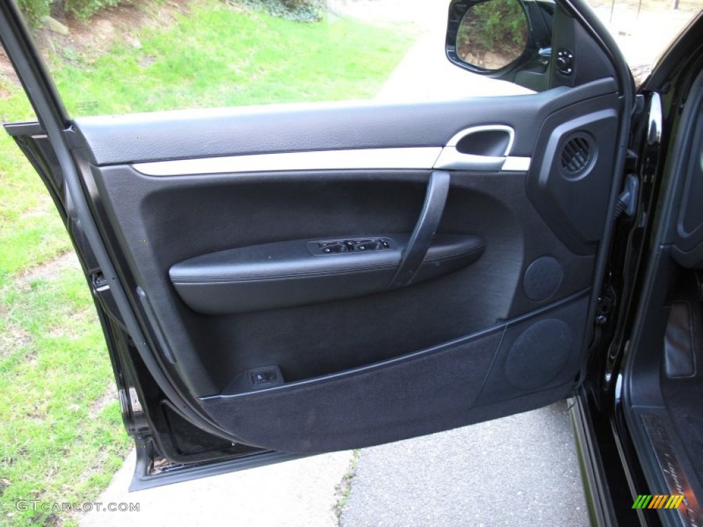 2008 Porsche Cayenne GTS Black Door Panel Photo #63265426
