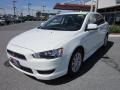 2012 Wicked White Mitsubishi Lancer ES  photo #1