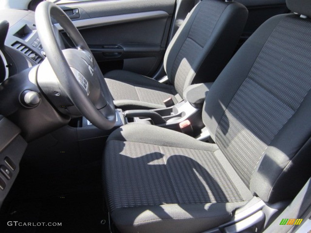 2012 Lancer ES - Wicked White / Black photo #9
