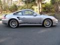 2011 GT Silver Metallic Porsche 911 Turbo S Coupe  photo #7