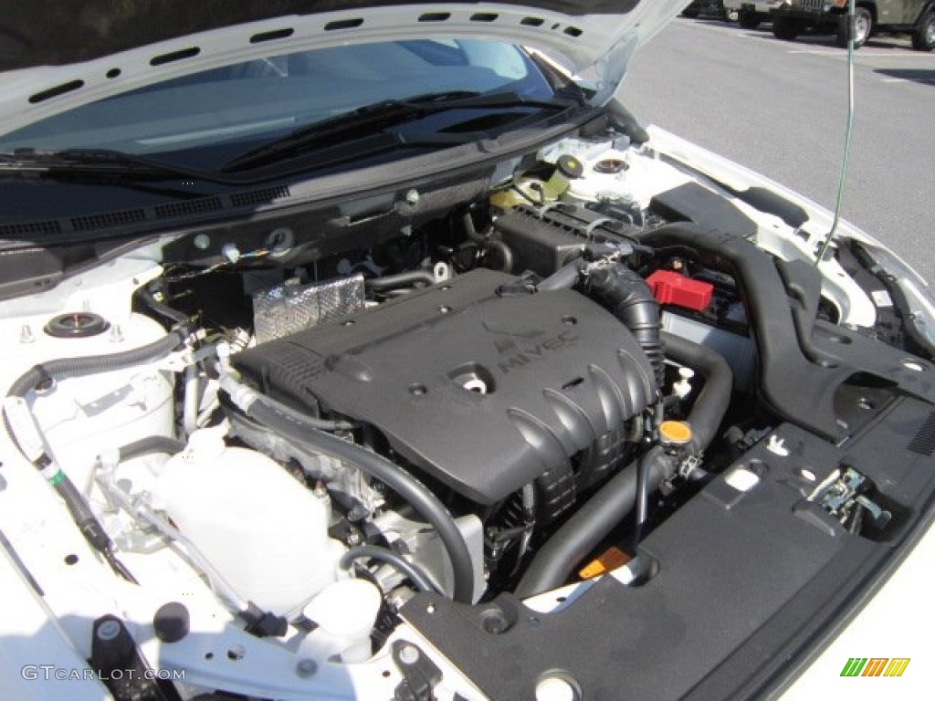 2012 Lancer ES - Wicked White / Black photo #22
