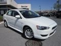2012 Wicked White Mitsubishi Lancer ES  photo #23