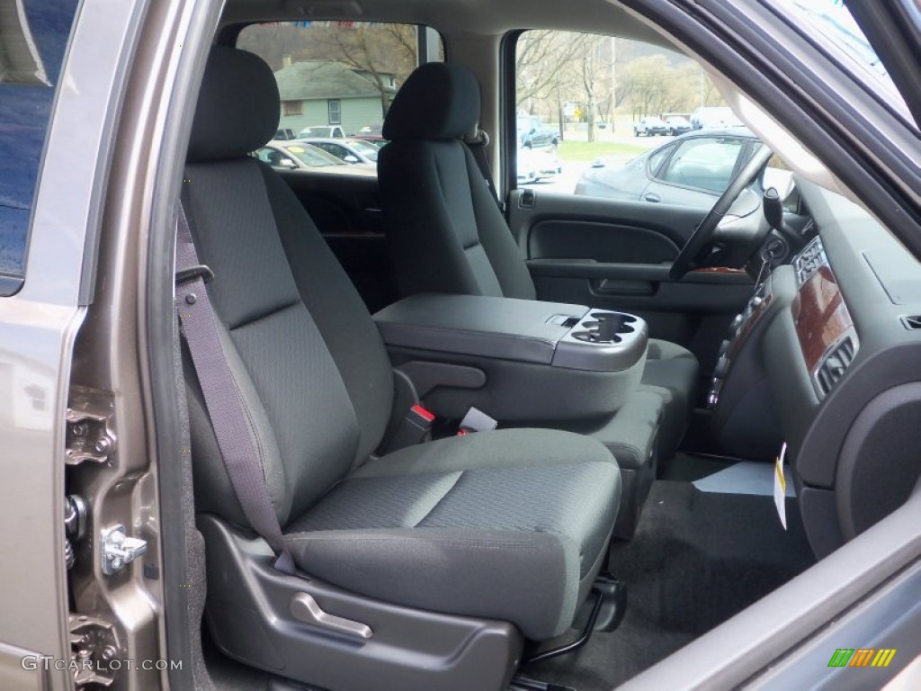 Ebony Interior 2012 Chevrolet Suburban LS 4x4 Photo #63266488