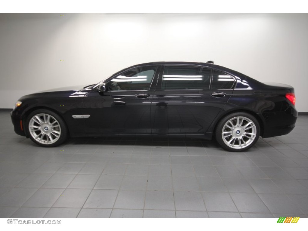 Azurite Black Metallic 2010 BMW 7 Series 750Li Sedan Exterior Photo #63266503