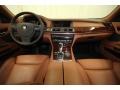 2010 BMW 7 Series Amaro Brown Full Merino Leather Interior Dashboard Photo