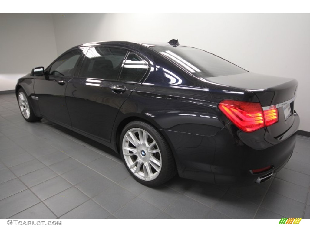 Azurite Black Metallic 2010 BMW 7 Series 750Li Sedan Exterior Photo #63266527