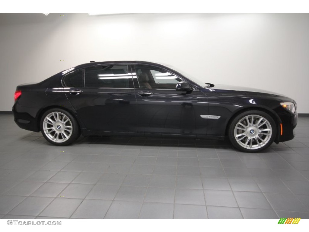 Azurite Black Metallic 2010 BMW 7 Series 750Li Sedan Exterior Photo #63266545
