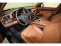 Amaro Brown Full Merino Leather 2010 BMW 7 Series 750Li Sedan Interior Color