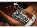 2010 BMW 7 Series Amaro Brown Full Merino Leather Interior Transmission Photo