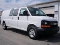 Summit White 2012 Chevrolet Express 2500 Cargo Van Exterior