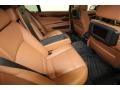 2010 BMW 7 Series Amaro Brown Full Merino Leather Interior Rear Seat Photo
