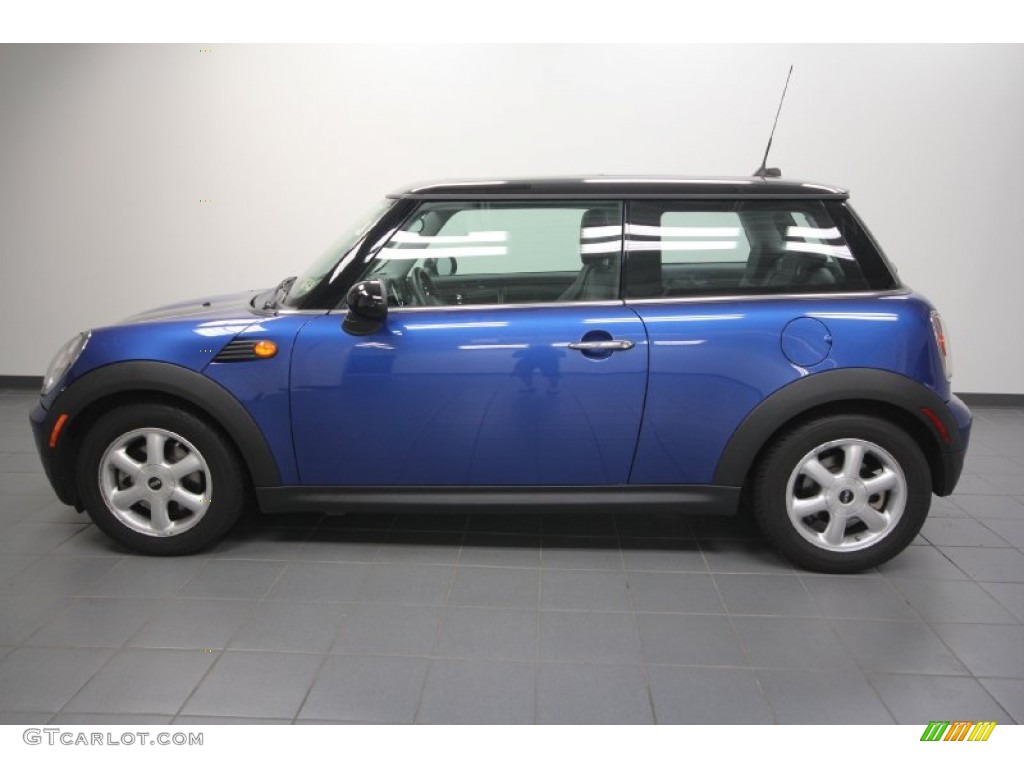 Lightning Blue Metallic 2009 Mini Cooper Hardtop Exterior Photo #63266980