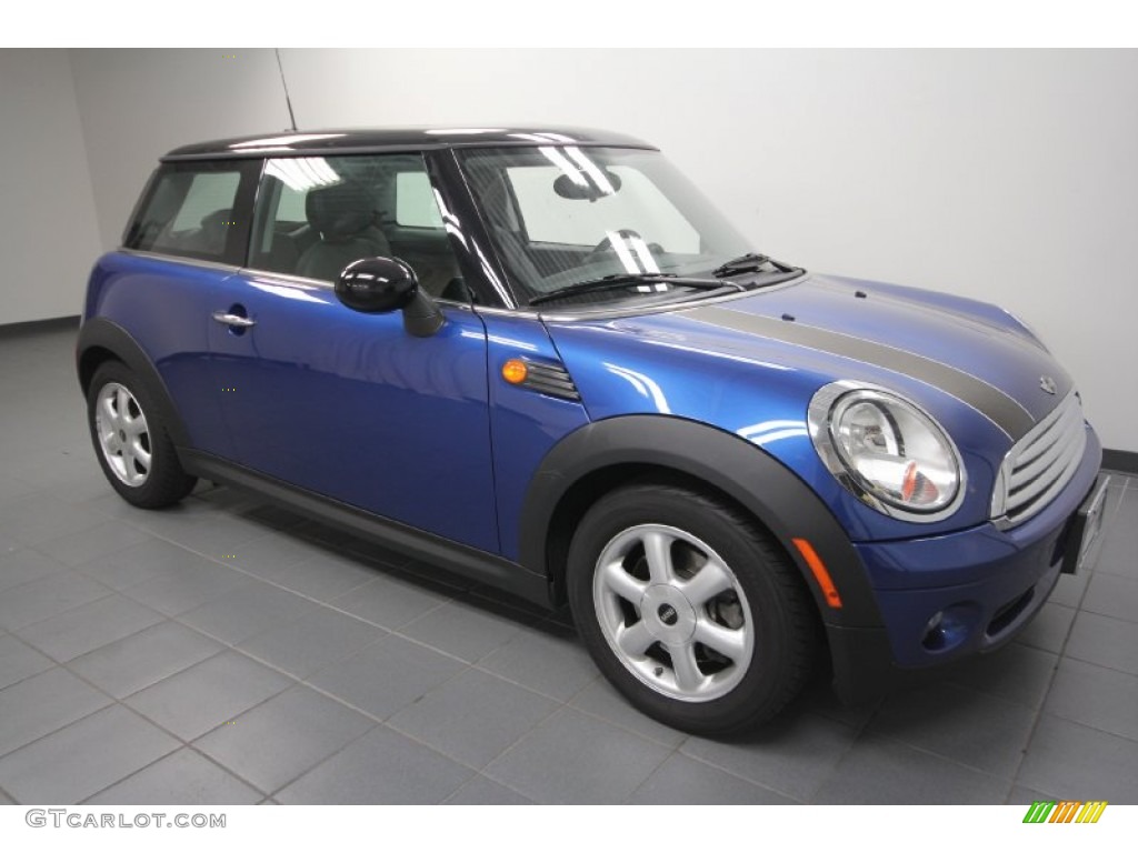 Lightning Blue Metallic 2009 Mini Cooper Hardtop Exterior Photo #63267025