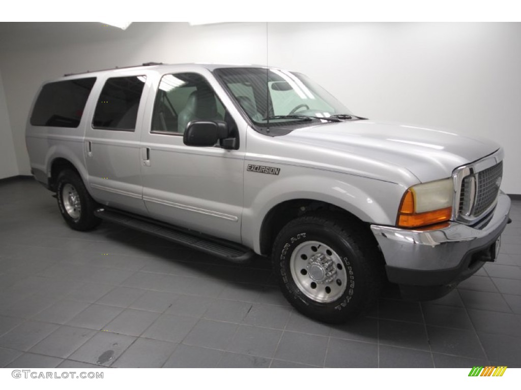 2000 Excursion XLT - Silver Metallic / Medium Graphite photo #1