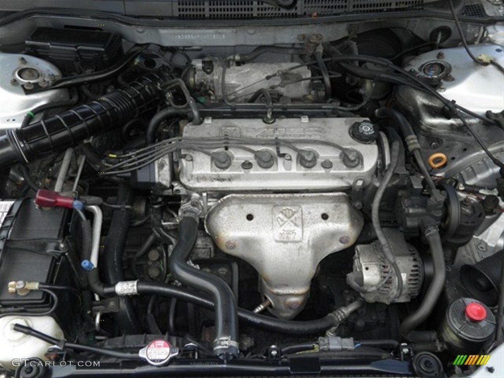 1998 Accord LX Coupe - Regent Silver Pearl / Charcoal photo #26