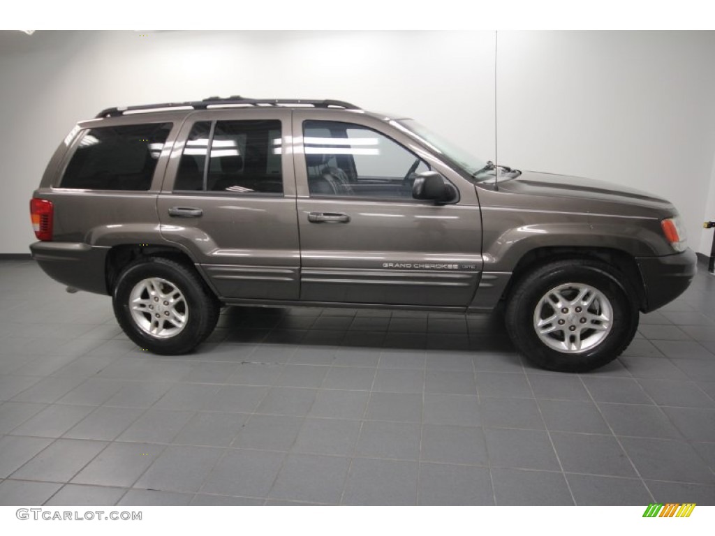 2000 Grand Cherokee Limited - Taupe Frost Metallic / Agate photo #7