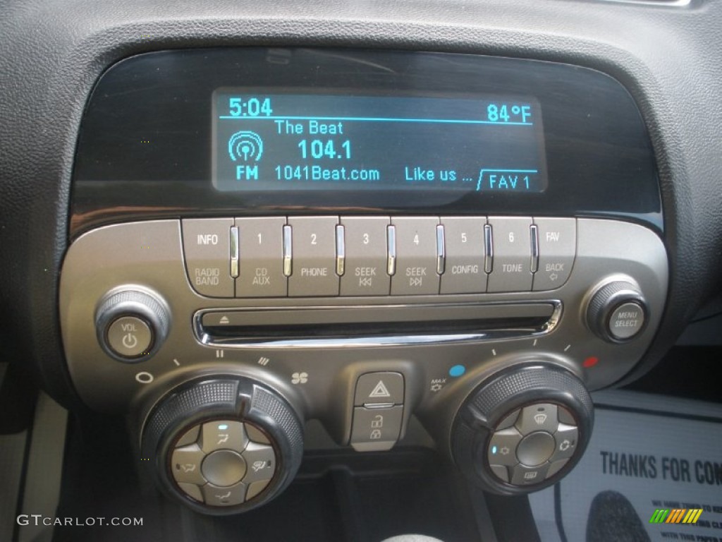 2010 Chevrolet Camaro LT/RS Coupe Audio System Photo #63268705