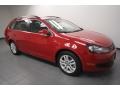 Salsa Red - Jetta TDI SportWagen Photo No. 8