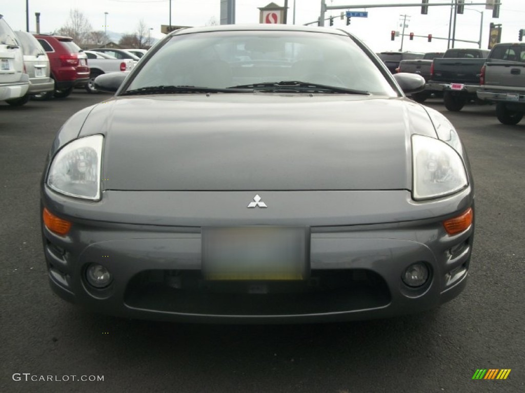 2003 Eclipse GTS Coupe - Sterling Silver Metallic / Midnight photo #6