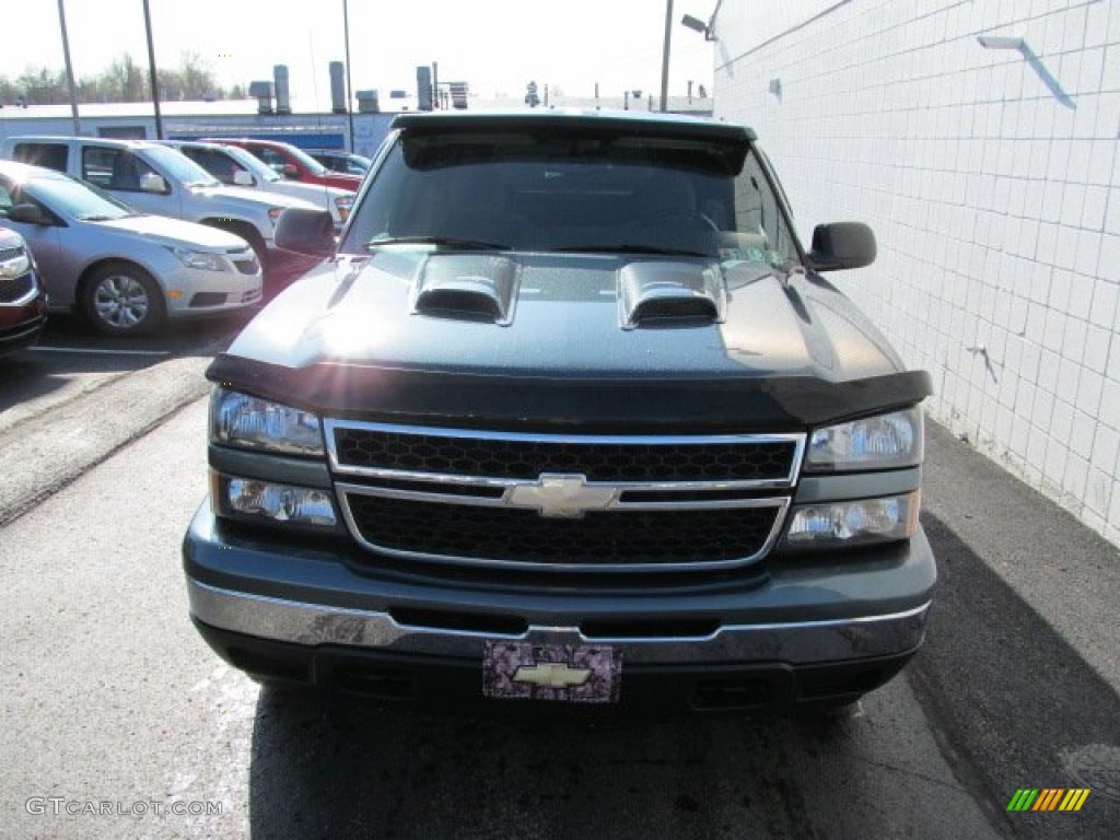 2007 Silverado 1500 Classic Z71 Extended Cab 4x4 - Blue Granite Metallic / Dark Charcoal photo #5