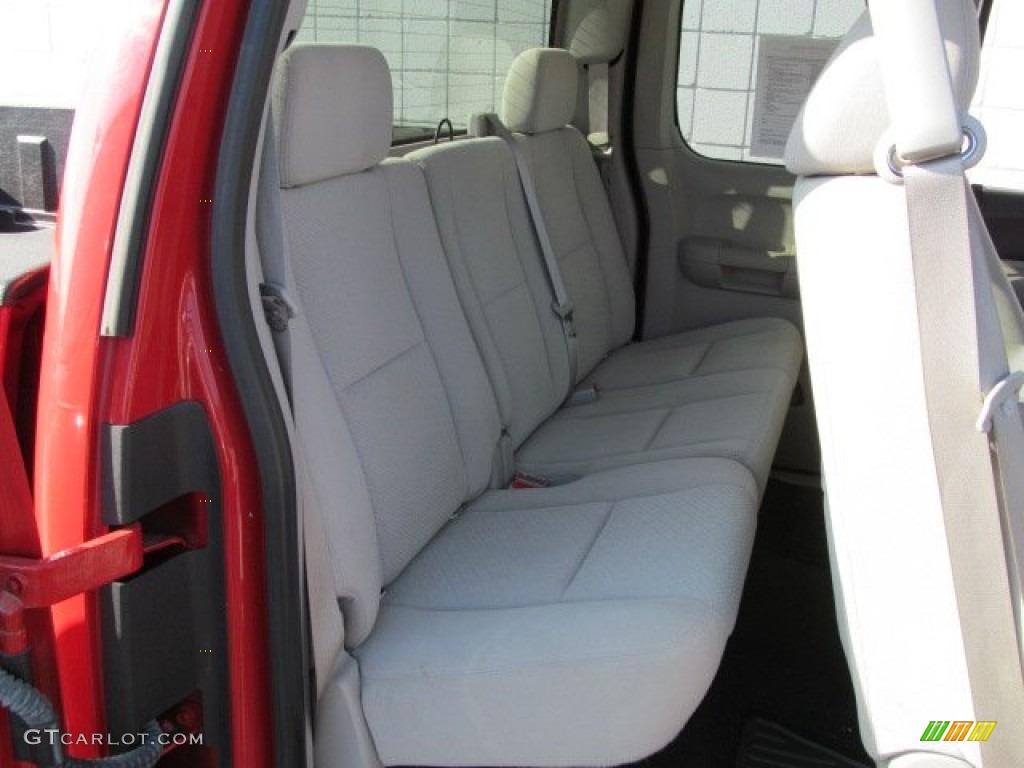 2007 Silverado 1500 LT Extended Cab 4x4 - Victory Red / Light Titanium/Ebony Black photo #11