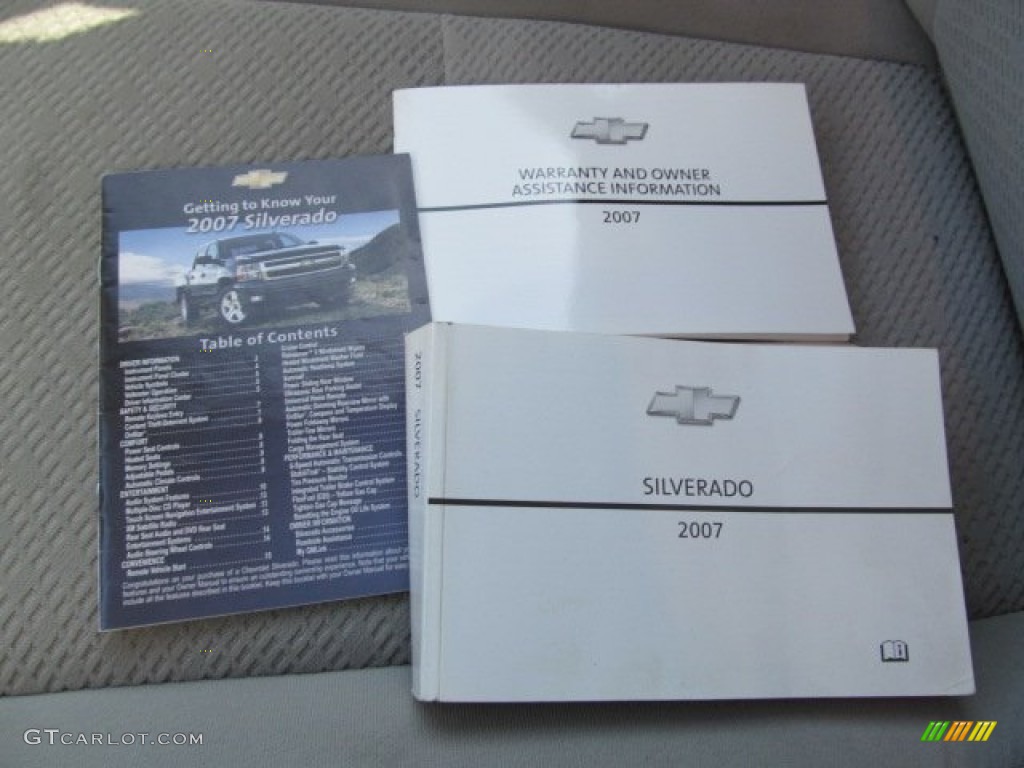 2007 Chevrolet Silverado 1500 LT Extended Cab 4x4 Books/Manuals Photos