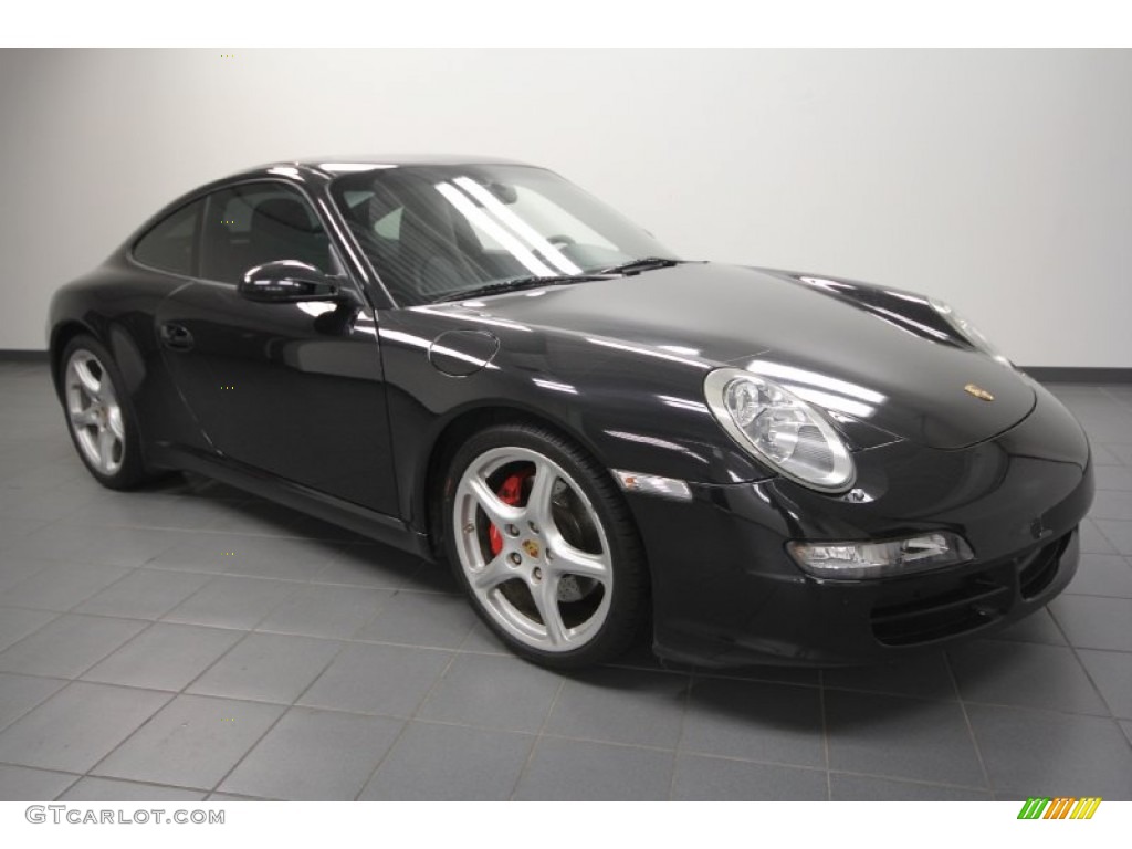 2008 911 Carrera S Coupe - Black / Black photo #1