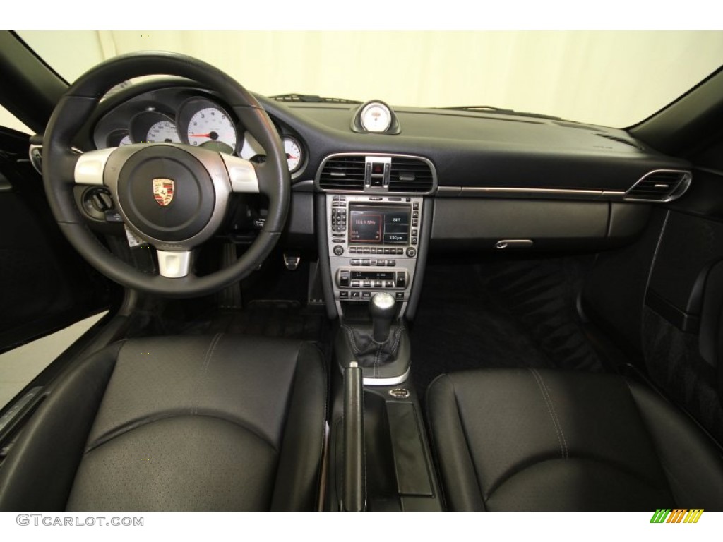 2008 Porsche 911 Carrera S Coupe Black Dashboard Photo #63272014