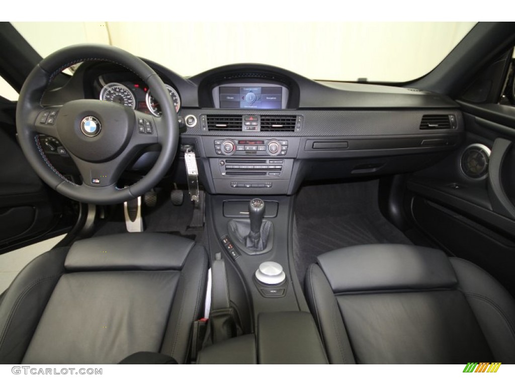 2008 BMW M3 Coupe Black Dashboard Photo #63272360