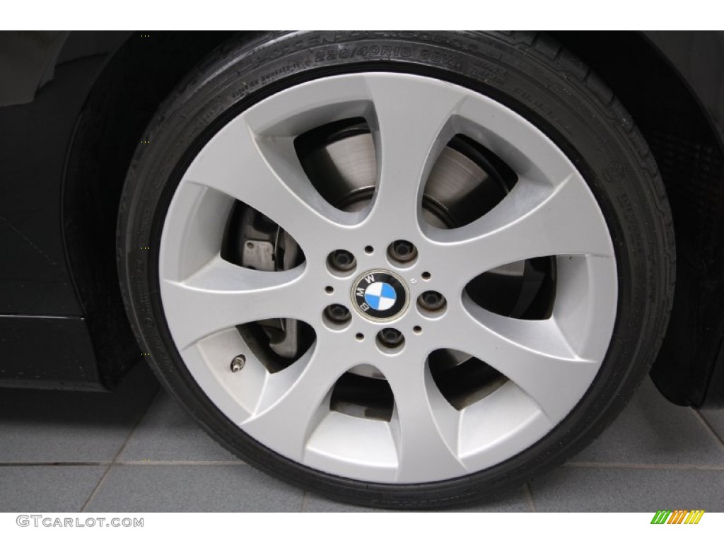 2008 3 Series 335i Sedan - Jet Black / Beige photo #9