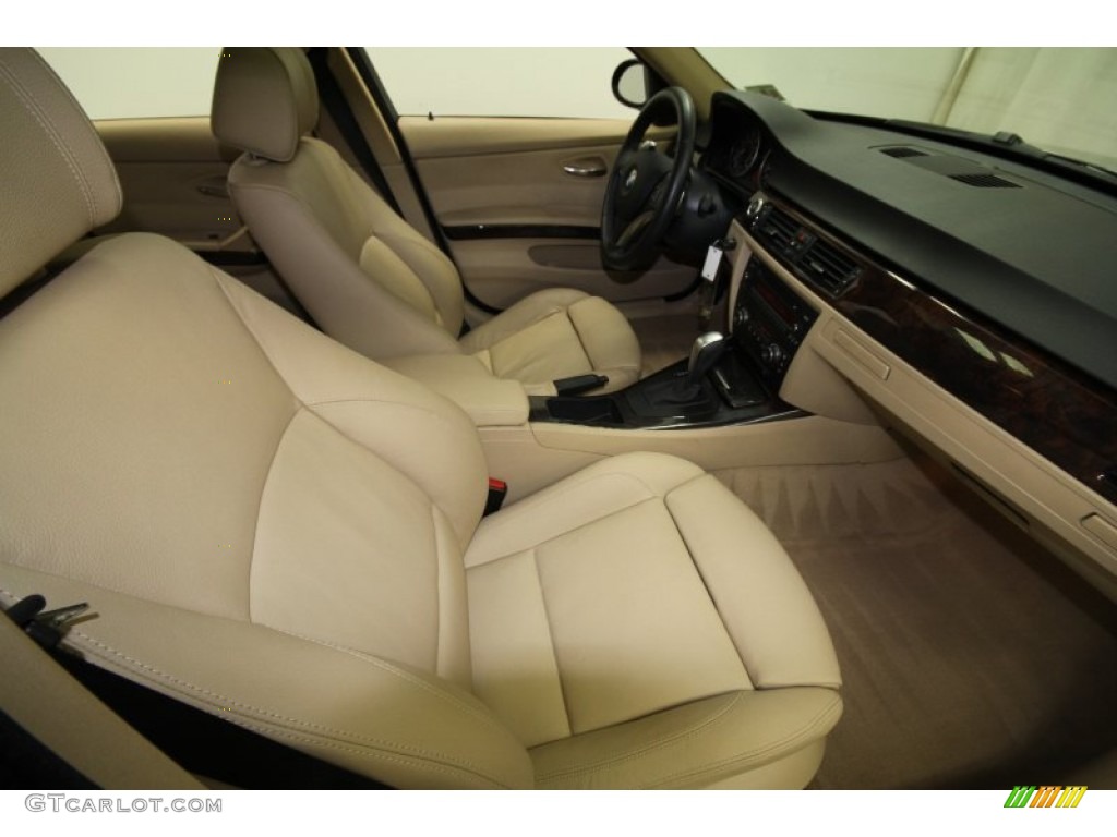 2008 3 Series 335i Sedan - Jet Black / Beige photo #38