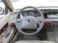 2002 Mercury Grand Marquis Medium Parchment Interior Steering Wheel Photo