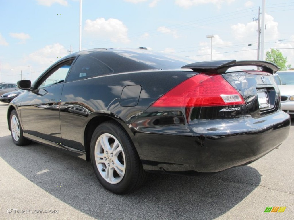 2006 Accord EX-L Coupe - Nighthawk Black Pearl / Black photo #2