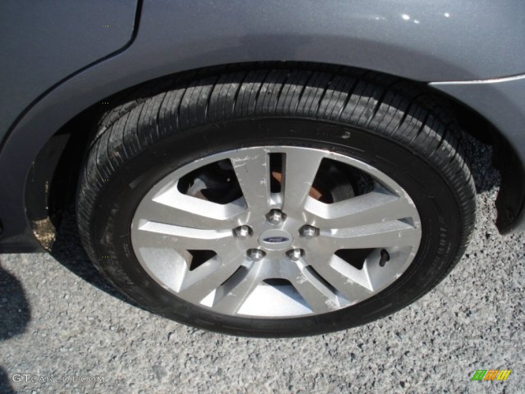 2007 Fusion SEL V6 - Tungsten Grey Metallic / Light Stone photo #9