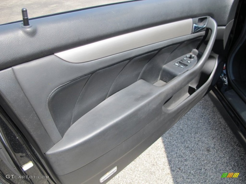2006 Accord EX-L Coupe - Nighthawk Black Pearl / Black photo #7
