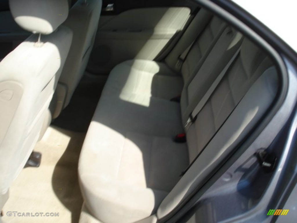 2007 Fusion SEL V6 - Tungsten Grey Metallic / Light Stone photo #13