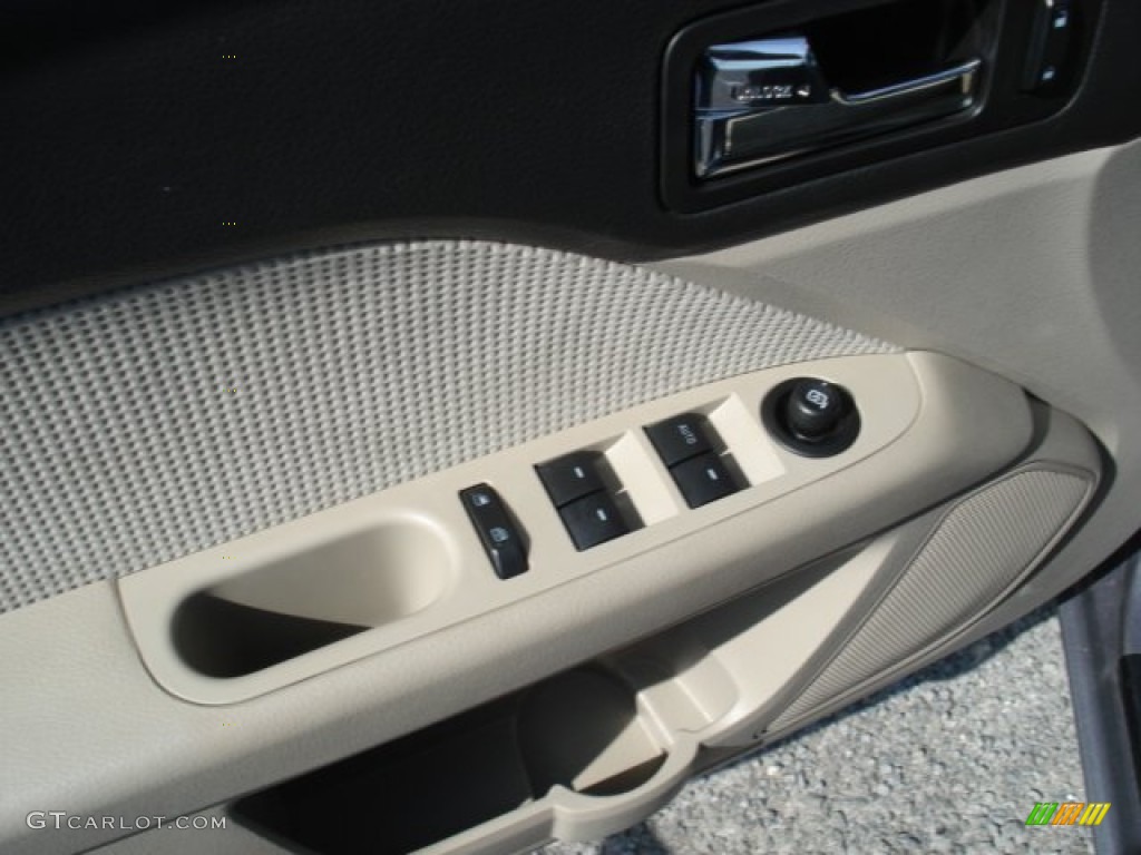 2007 Fusion SEL V6 - Tungsten Grey Metallic / Light Stone photo #15