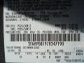 T8: Tungsten Grey Metallic 2007 Ford Fusion SEL V6 Color Code