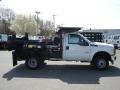 Oxford White 2011 Ford F350 Super Duty XL Regular Cab 4x4 Chassis Dump Truck