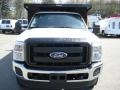 2011 Oxford White Ford F350 Super Duty XL Regular Cab 4x4 Chassis Dump Truck  photo #3