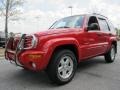 Flame Red 2002 Jeep Liberty Limited