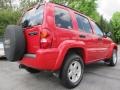 2002 Flame Red Jeep Liberty Limited  photo #3