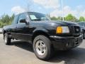 Black 2004 Ford Ranger Edge SuperCab Exterior