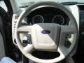 2012 Ford Escape Stone Interior Steering Wheel Photo